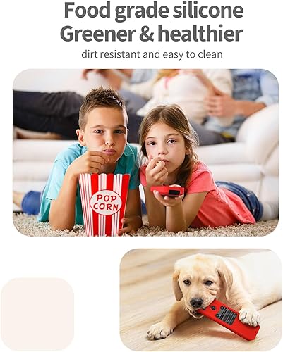 Miniatura 7 de Funda protectora de silicona para control remoto LG MR25GA compatible con controles remotos de la serie C5M5B5G5 2025, resistente a caídas y