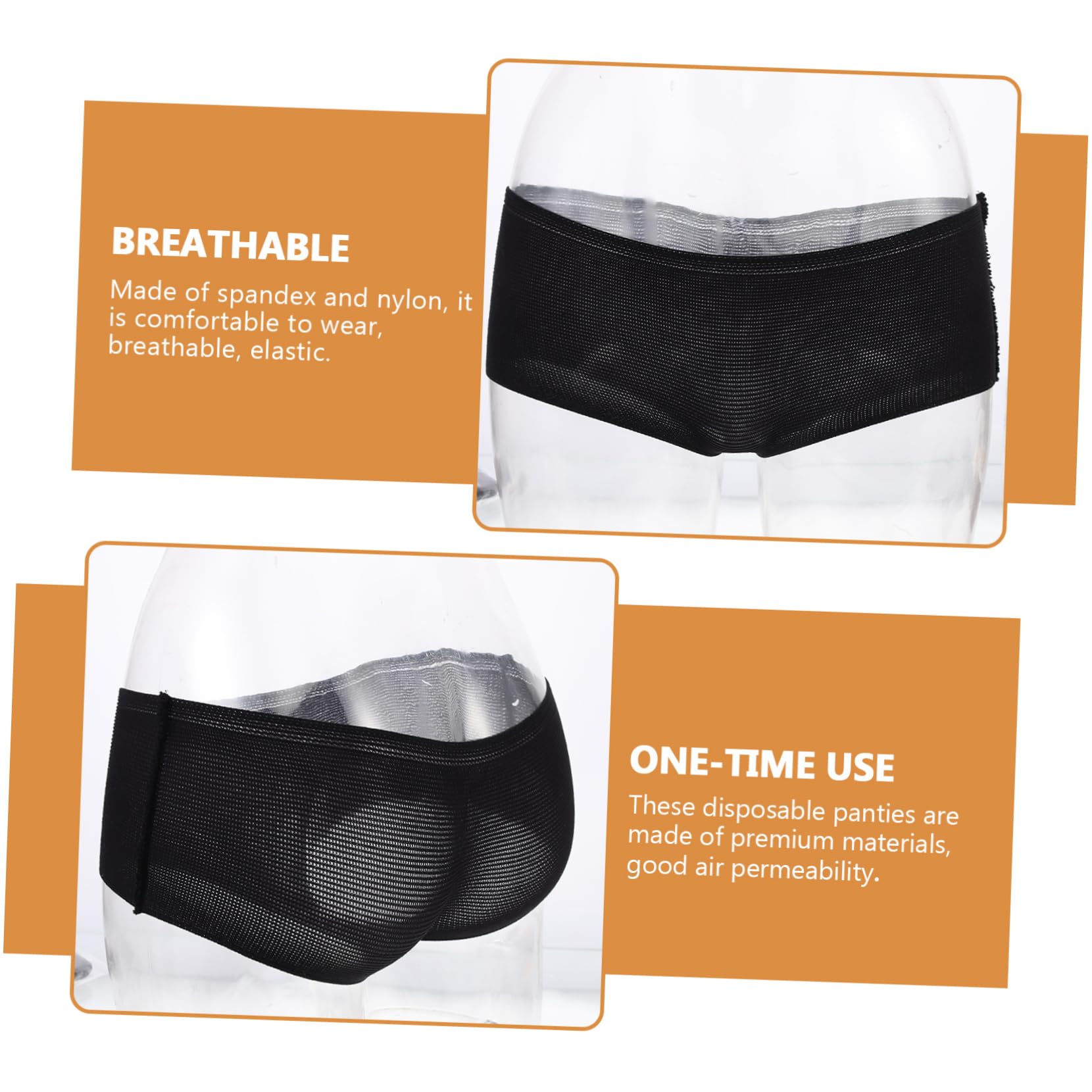 24 Piezas Cuidado De La Maternidad Shorts Cortos Malla Escritos Acogedores De Las Mujeres Ropa Interior De Mujer Transpirable Nylon Mujer Embarazada Pantalones Sanitarios Suave