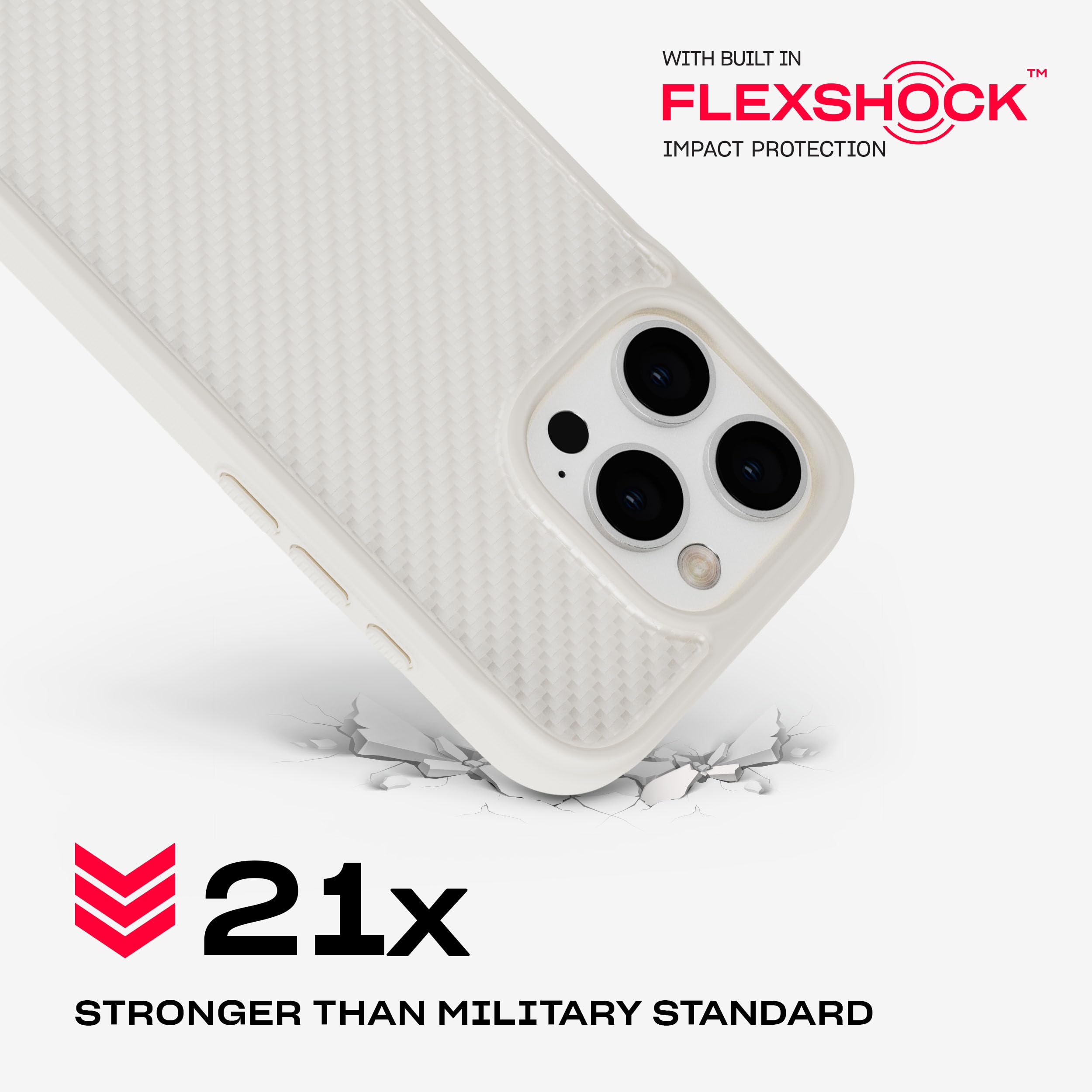 Introducing @tech21official EvoArmor For The New IPhone 16 Range! Designed With 21X The Military Strength Standard And Built-in FlexShock™️, Offering Unrivalled Durability With 16FT Multi-drop Impact - View #10