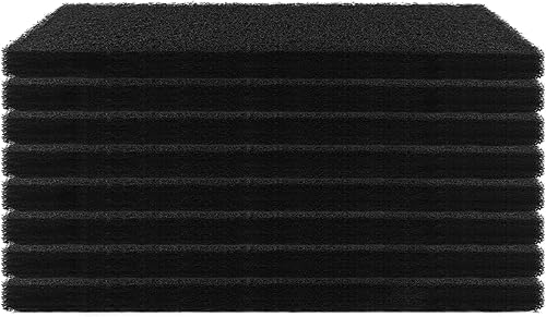 Vista 9 de 8 filtros de carbono compatibles con LR 4, filtros de carbón activado de repuesto para caja de arena, filtro de carbono premium, grueso y duradero