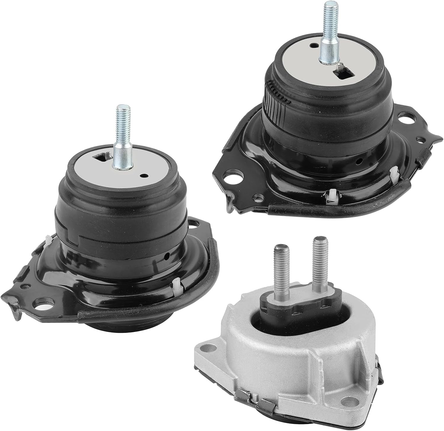 Motor Mount Kit - 3-Piece Engine Transmission Mount Set for 2011-2019 Jeep Grand Cherokee & Dodge Durango 3.6L/5.7L RWD - Replaces OEM A5611, A5488,A5611