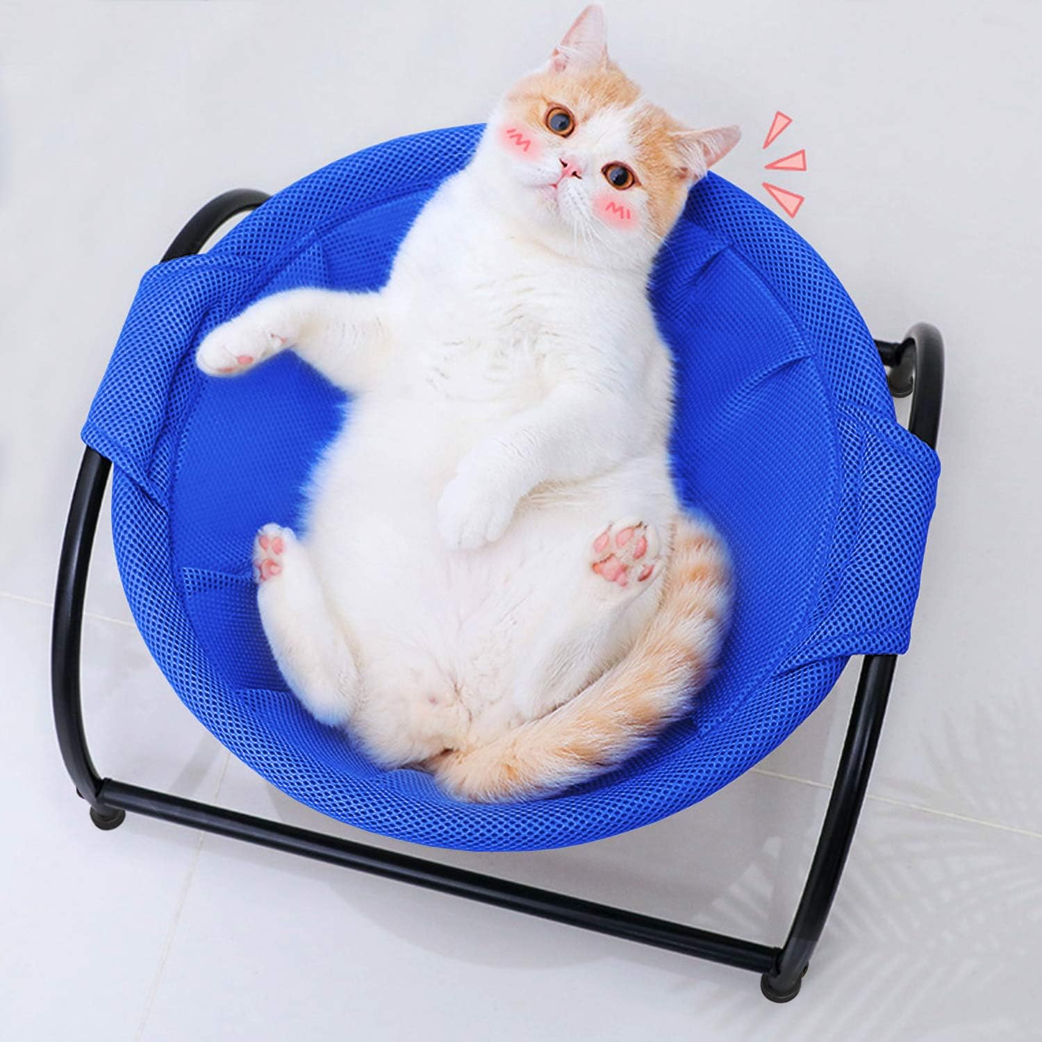 MW Cat Hammock Modern Look with Stand for Small Large Cats