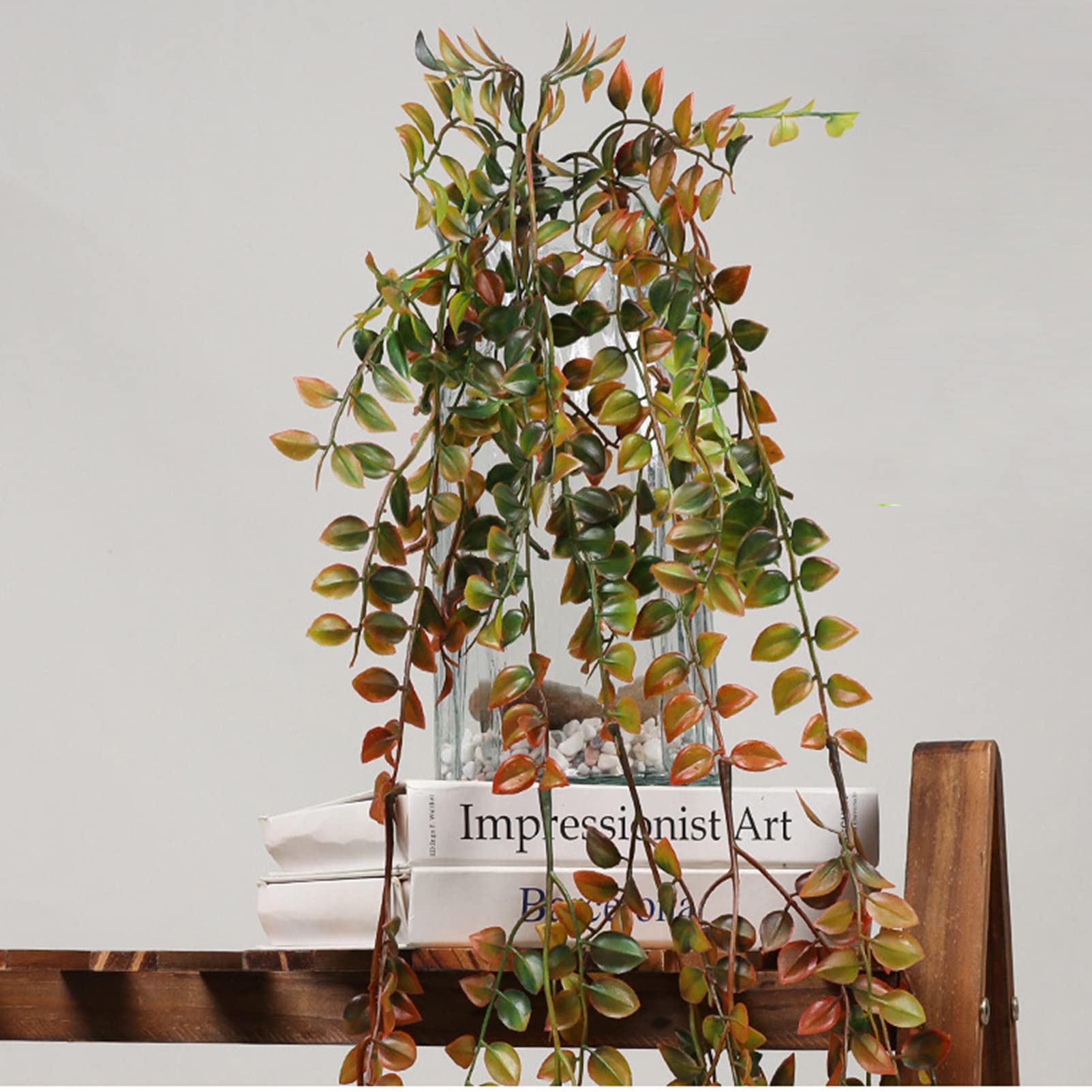 Piante Finte Appendibili - 2 Felci Artificiali, 120cm, Per Interni Ed Esterni - Foto 5