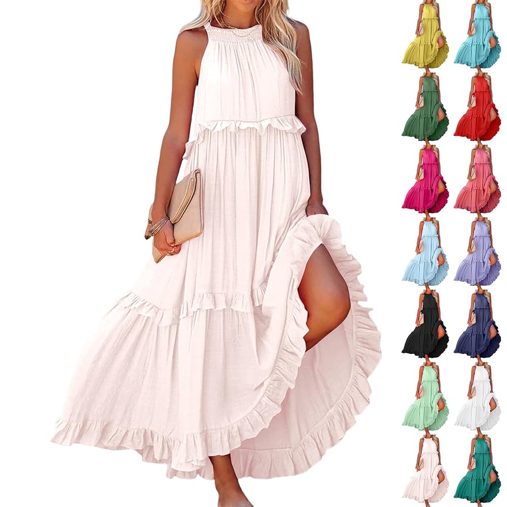 スーツ・フォーマル・ドレス hem tiered volume sleeve embroidery OP Umgee Women's 3/4 Sleeve Embroidered Dress With Elastic