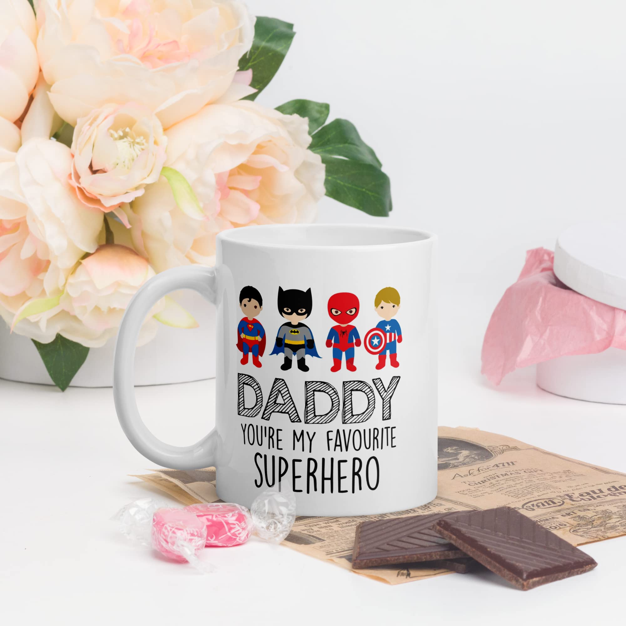 Tazza Divertente Con Scritta 'Rude Daddy' In Inglese, Idea Regalo Per Papà Per Compleanno E Festa Del Papà