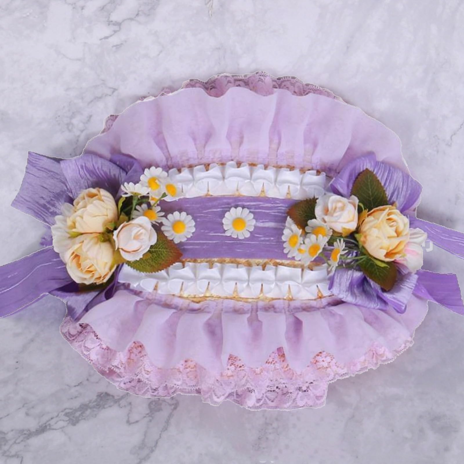 Elegante cappello fascinator in pizzo con fiocco in paglia per feste a tema vintage e vacanze al mare accessorio alla moda