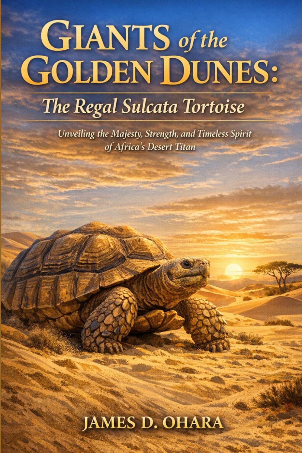 Giants of the Golden Dunes: The Regal Sulcata Tortoise: Unveiling the Majesty, Strength, and Timeless Spirit of Africa’s Desert Titan