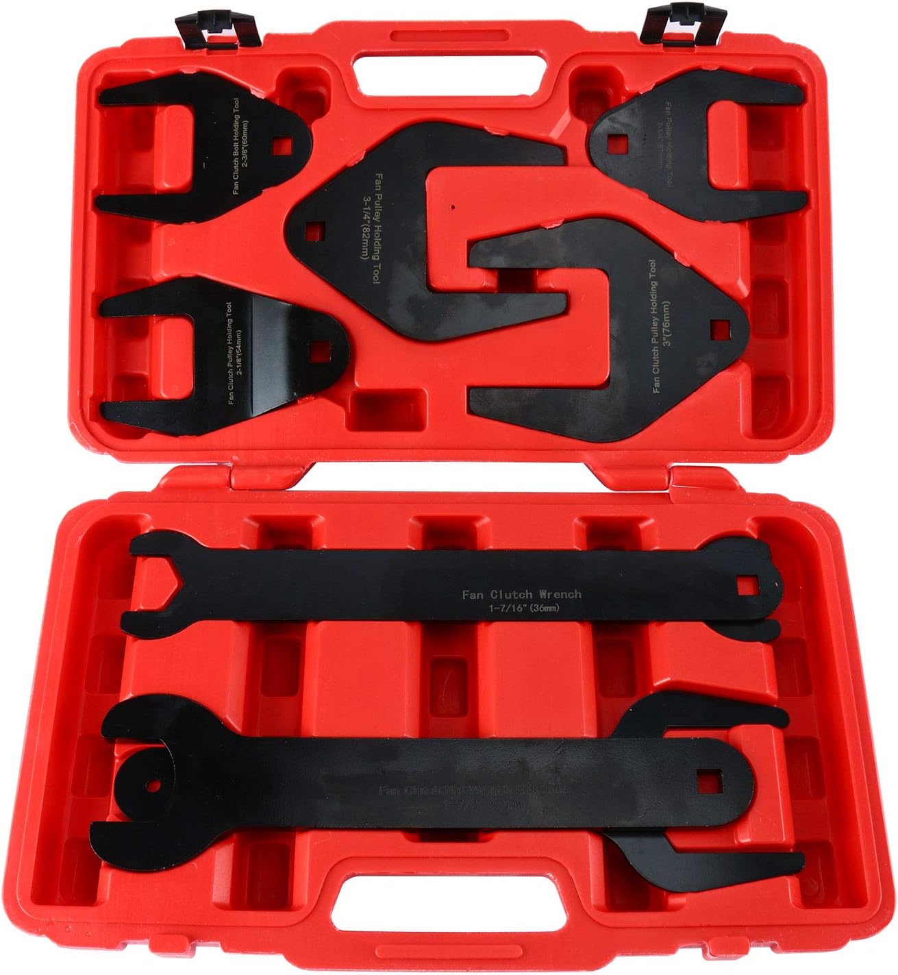 8MILELAKE Fan Clutch Wrench Set 10pc Clutch Remover Installer Kit