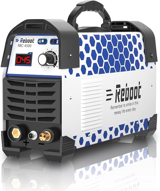 Reboot Plasma Cutter 45 Amp 230 Voltage IGBT Compact Metal Cutter Inverter Cutting Machine Cutting up to 12mm