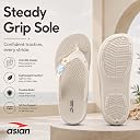 ASIAN Indigo-35 Flip Flops for Women | Doctor Soft Cushion Sole, Lightweight Comfort, Cute Floral Design, Anti-Slip Grip, Ideal for Daily Uses & Travel gallery image