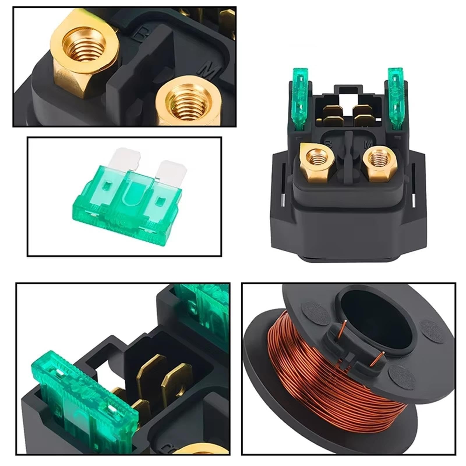 Anlasser Magnetschalter Für Yamaha Für FZ6R 2009-2017