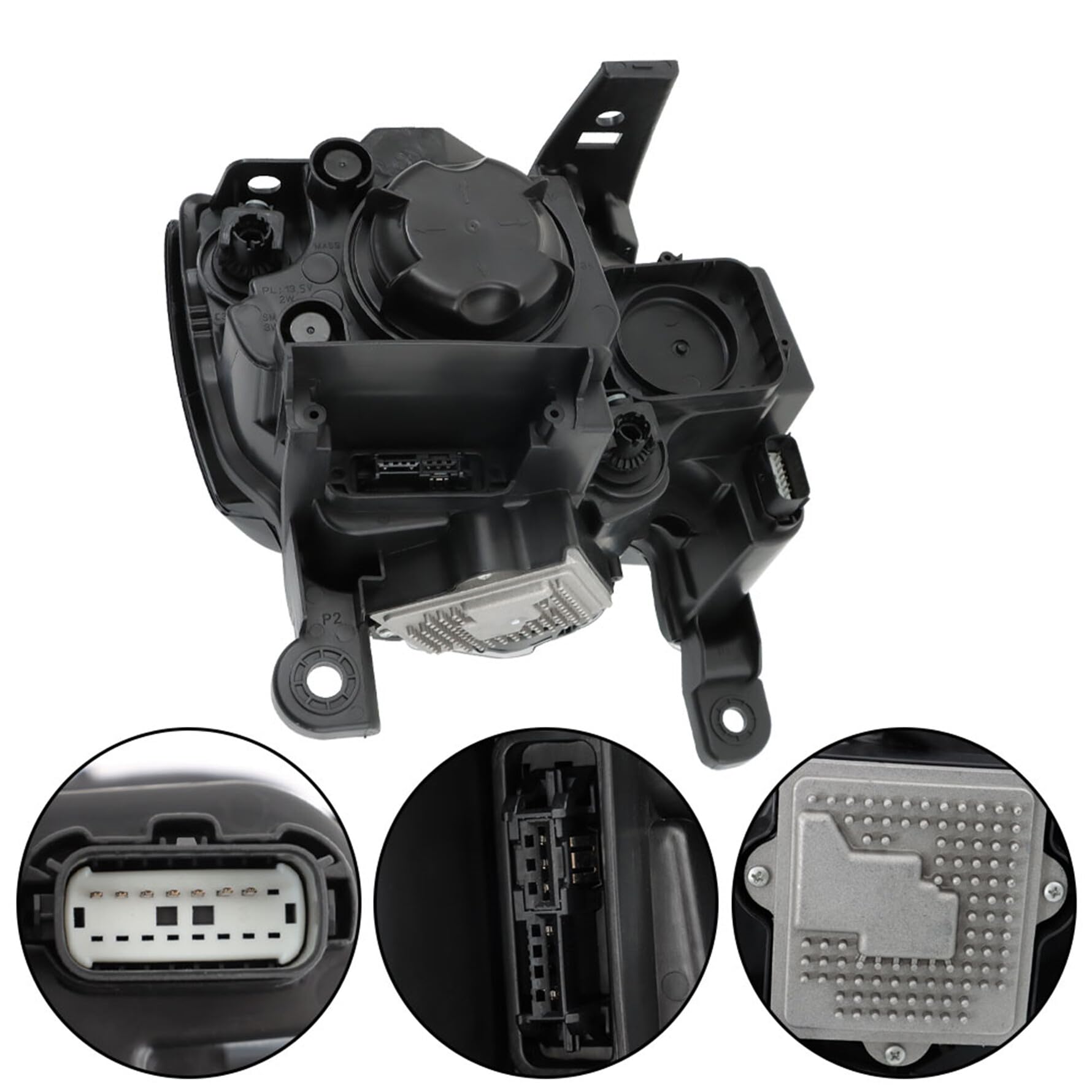 Amazon.com: munirater Headlight Assembly Replacement for 2019-2021 