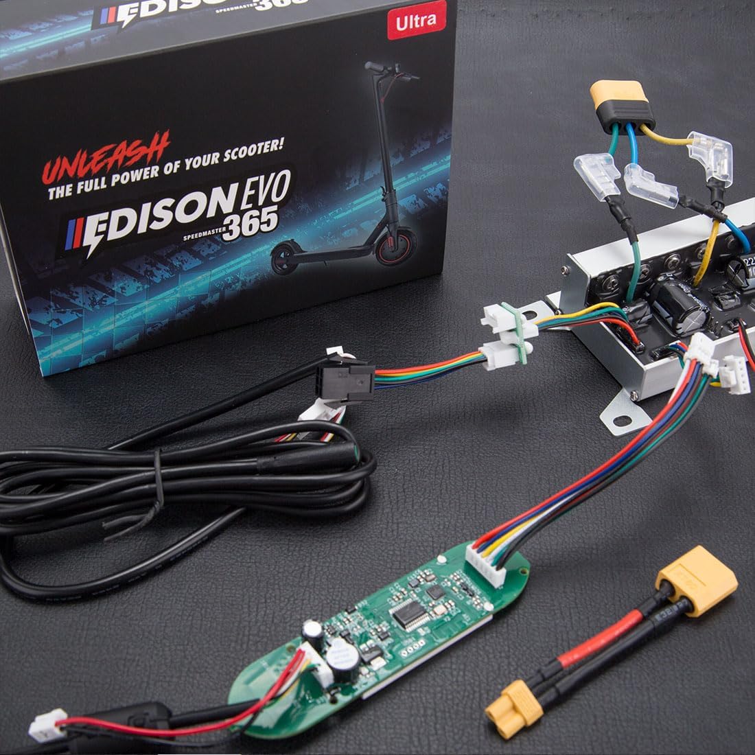 Electric Motor Controller for Electric Scooters, Speed Master 365 Ultra Modified Speed Regulator Controller for Mi 4 Ultra Electric Scooters with Anti-Theft Feature (25mph)