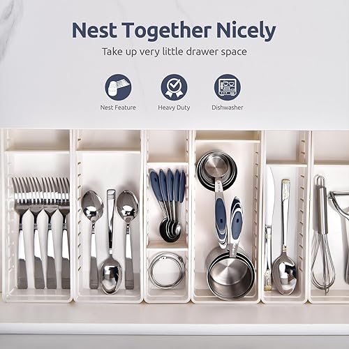 Miniatura 17 de U-Taste - Juego de tazas y cucharas medidoras Multicolores,Azul medianoche,aguamarina (Aqua Sky),Negro -,https:/ www.Yaxa/dp/undefined