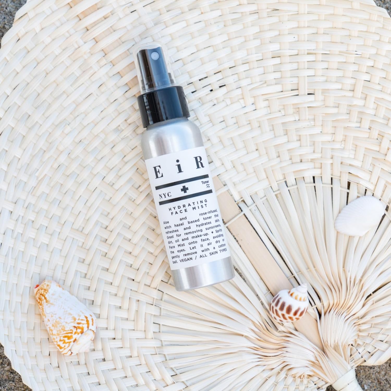 EiR NYC Hydrating Face Mist | Soothing Aloe & Rose Toner with Witch Hazel & Jasmine | Delivers Intense Hydration, Nourishes Fast Absorbing Lightweight Daily Facial Mist for All Skin Types 4oz - Image 3