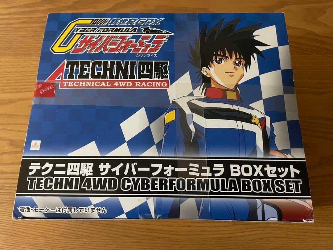 青島文化教材社 サイバーフォーミュラ テクニ四駆 BOXセット (6台入