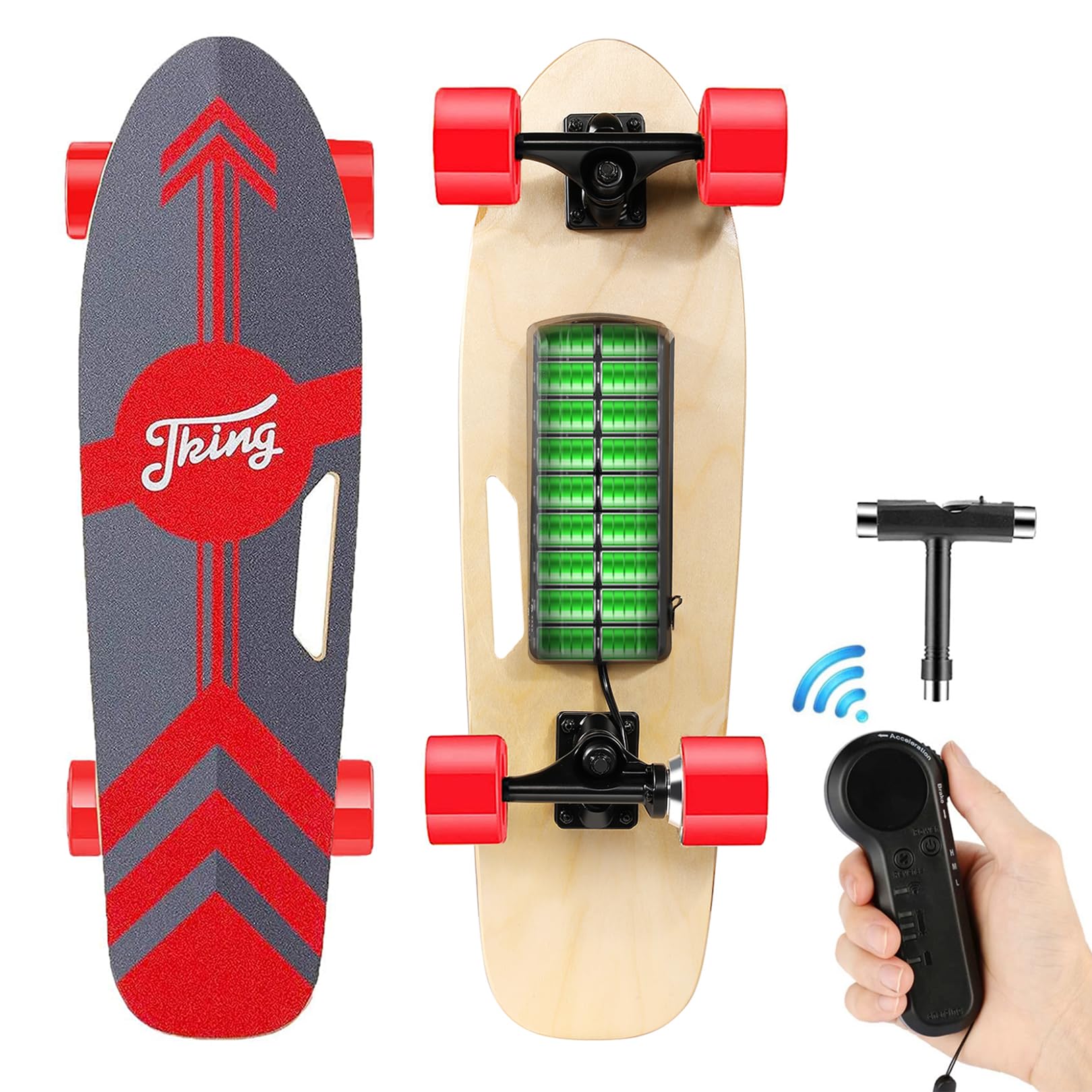 Photo 1 of * No charging unit or remote *
Caroma Electric Skateboard, 350W Electric Skateboard with Wireless Remote Control for Adult Teens