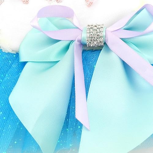 Miniatura 22 de ranphy Pet Puppy Small Dog Cat Encaje Falda princesa tutu Vestido Falda Bowknot Romántico, Lovely, un cachorro, XL, estilo3 Style3