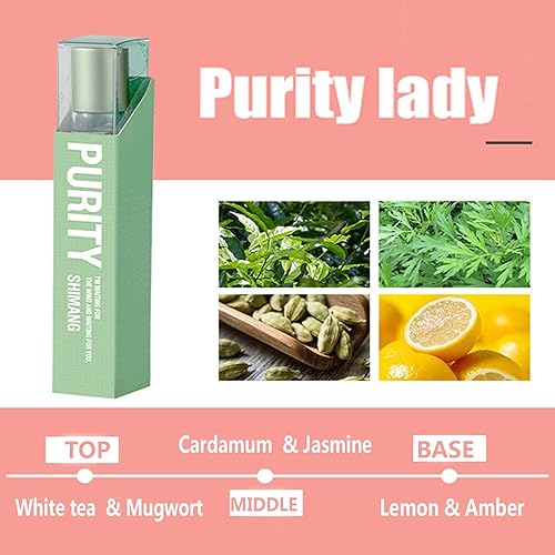 Miniatura 4 de Fresh Flower Fruit Fragrances, 4 unidades, aceite de perfume, sin alcohol, para mujeres y hombres, 0.33 onzas líquidas (serie de fragancias florales)