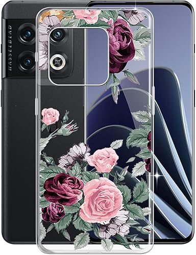 Funda de teléfono para OnePlus 10 Pro (6.7 pulgadas), funda de silicona ultra delgada a prueba de golpes para OnePlus 10 Pro, funda trasera