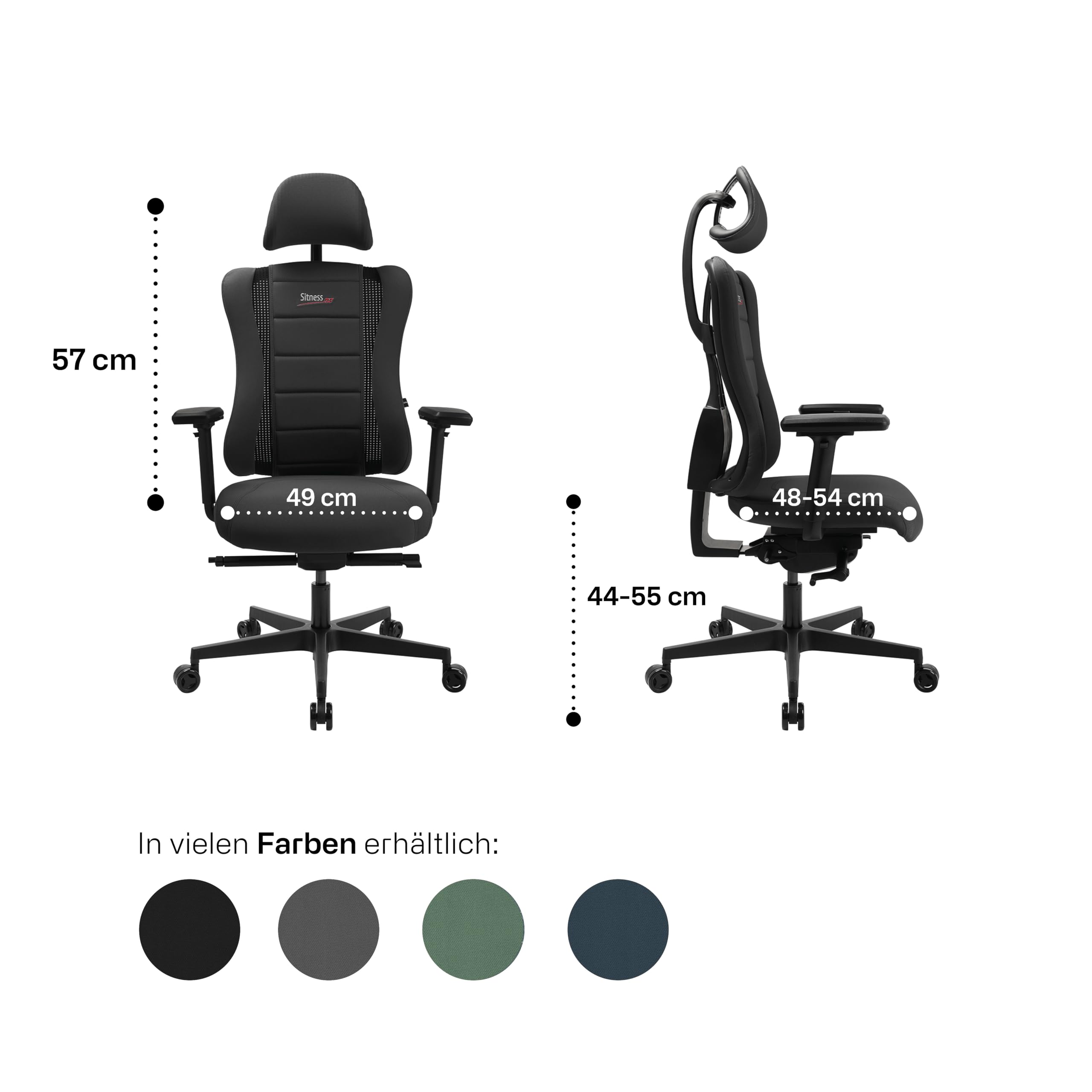 Topstar Bürostuhl Sitness-Create in schwarz kaufen