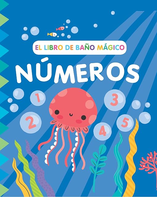 Portada de El libro de baño mágico: Números