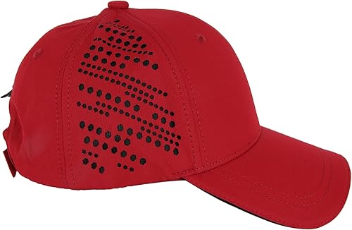 Miniatura 8 de Dodge Sombrero bordado SRT Hellcat Performance con protección UV y absorción de humedad para hombre  Gorra de papá, RojoNegro