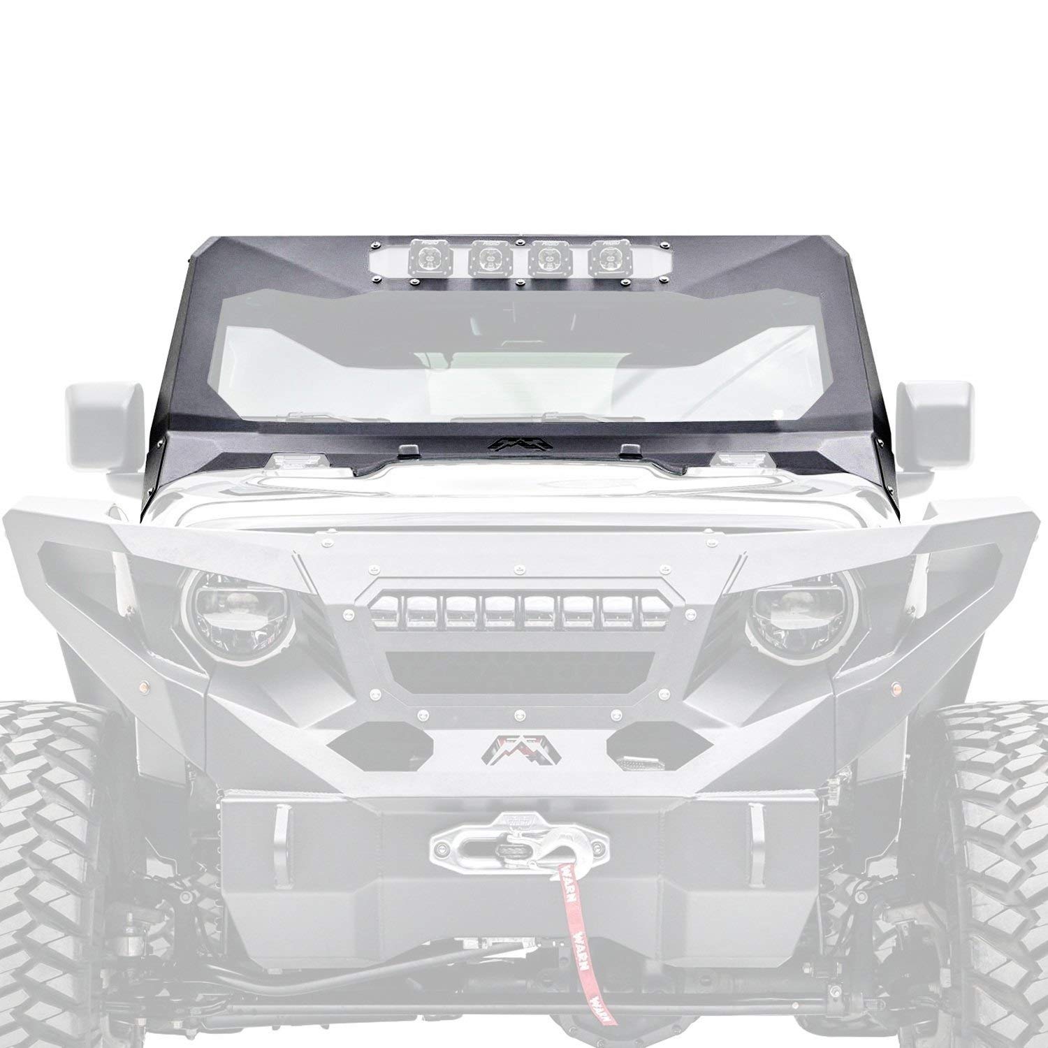 Fab Fours 18-C Wrangler Jl Vicowl-4 Light Insert