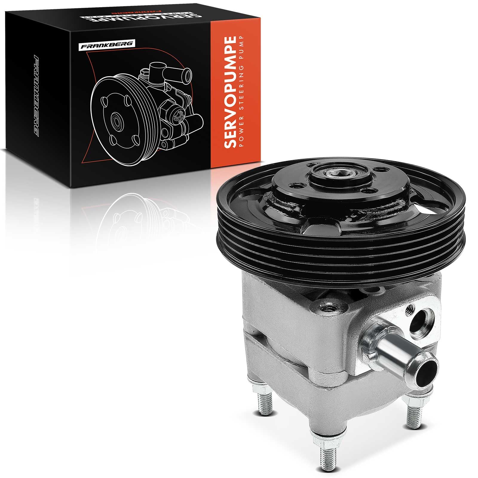 Frankberg Servopumpe Hydraulikpumpe Lenkung Kompatibel mit S80 II 124 2.4L 2.5L 2006-2012 V70 III 135 2.4L 2.5L 2007-2012 XC70 II 136 2.4L 2007-2009 Diesel/Benzin Replace #6G913A696NA