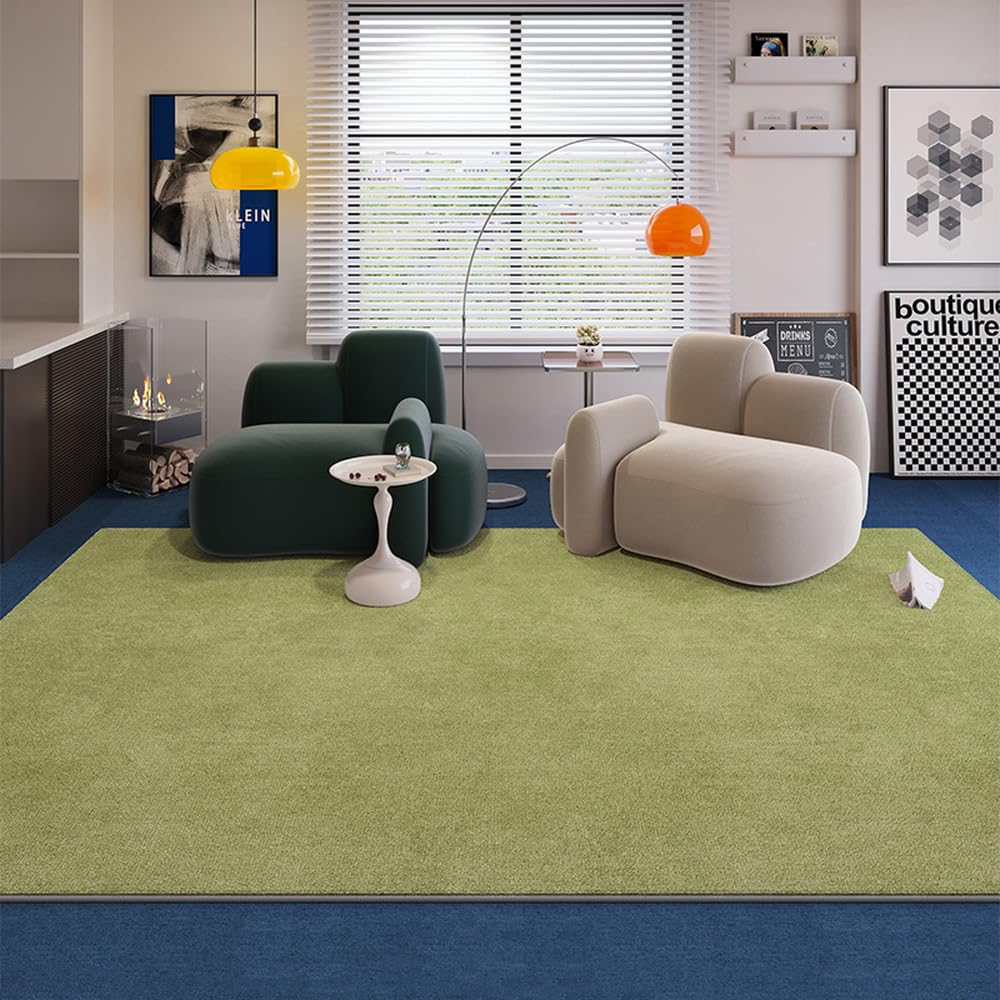 Tapis de sol salon uni rétro pour réchauffer l'ambiance du vestiaire