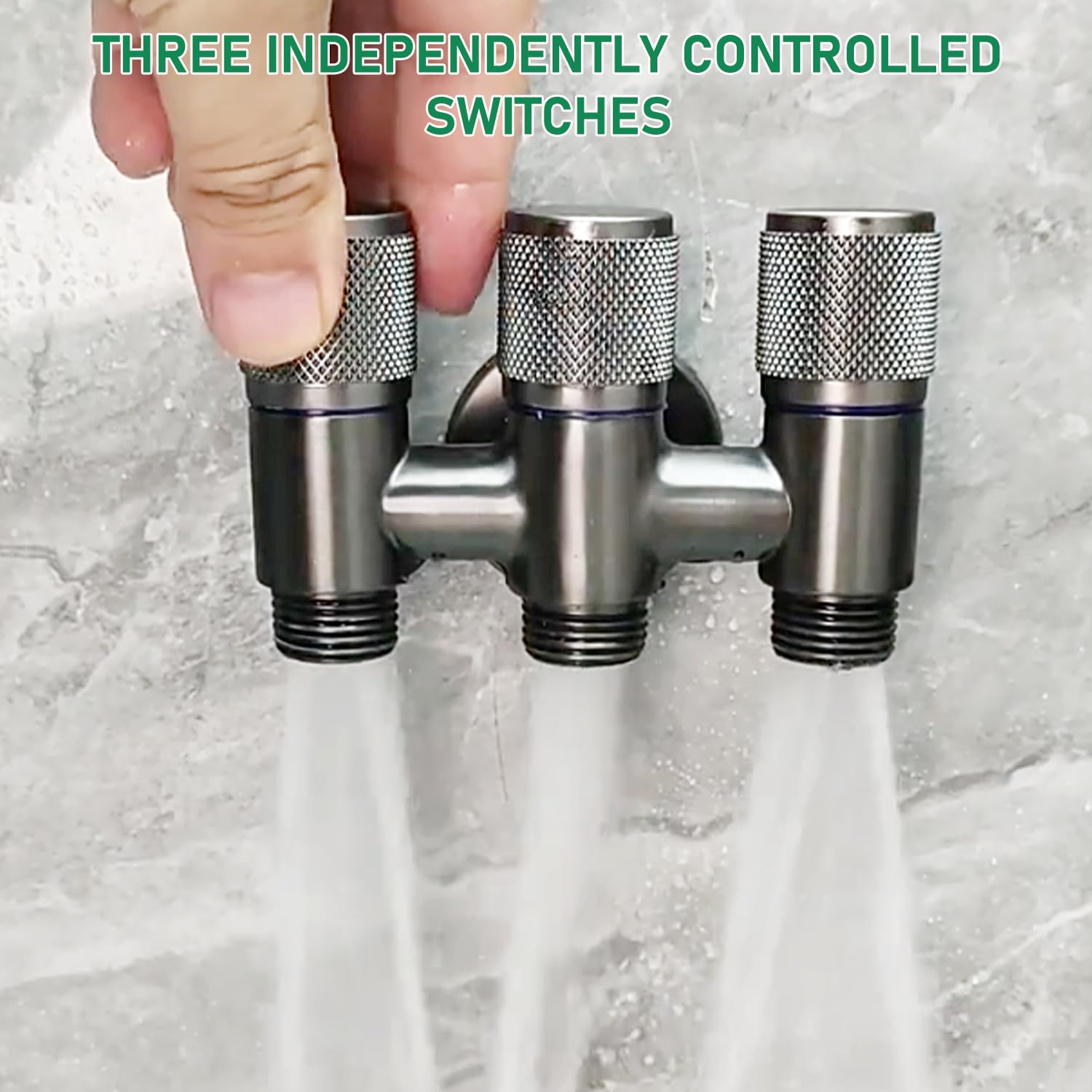 20mm Tees Stop Valves 3 Way Diverters Connector Toilet T Adapter For Dishwasher Washing Machine Easy To Use Tees Stop Valves Feed Water Adapter - View #5
