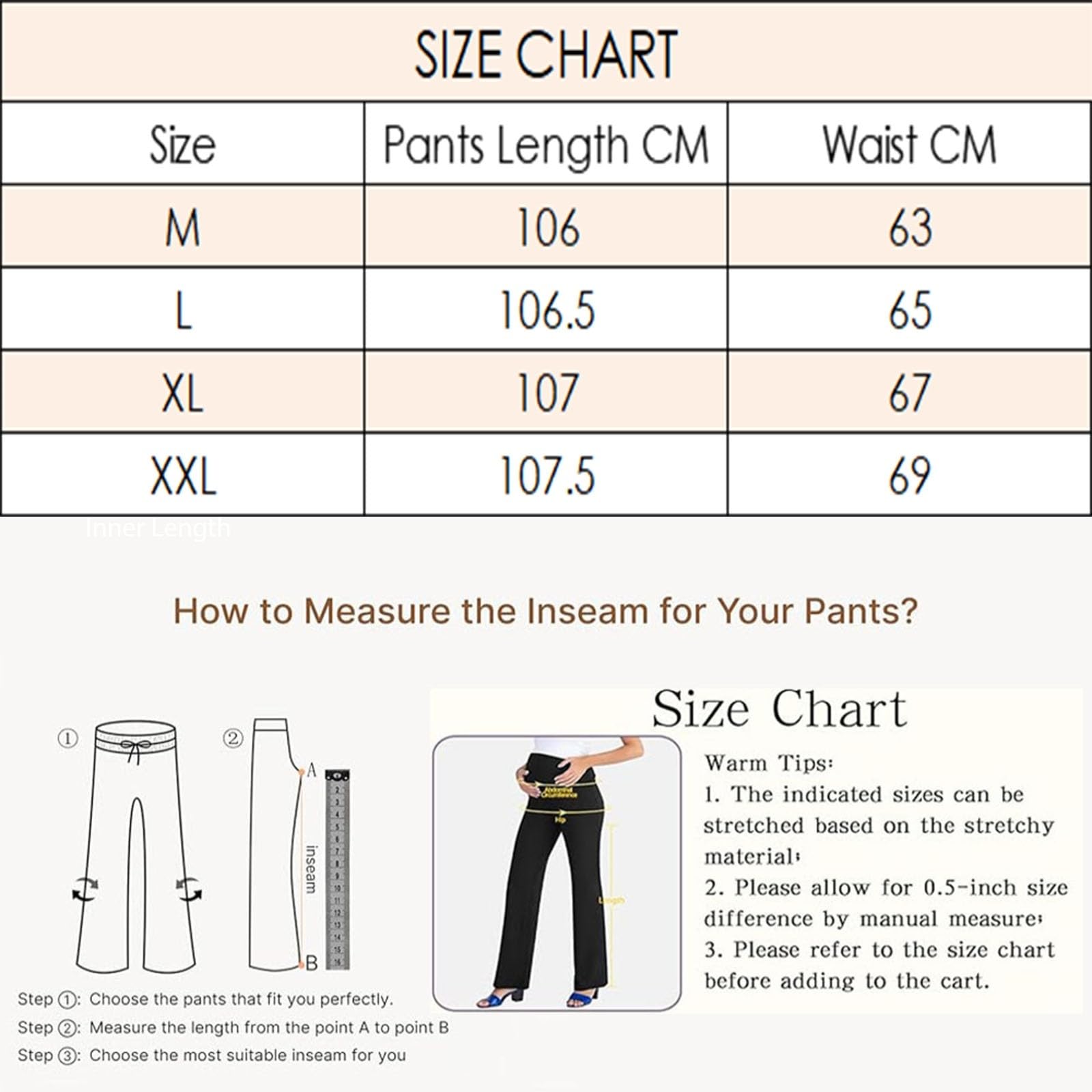 Umstandshose Damen Jeans Hohe Taille Weites Bein M-2XL Elegant Stretch Umstandsmode Schwangerschaftshose Freizeit Yogahose Frauen Lounge Hosen Freizeithose