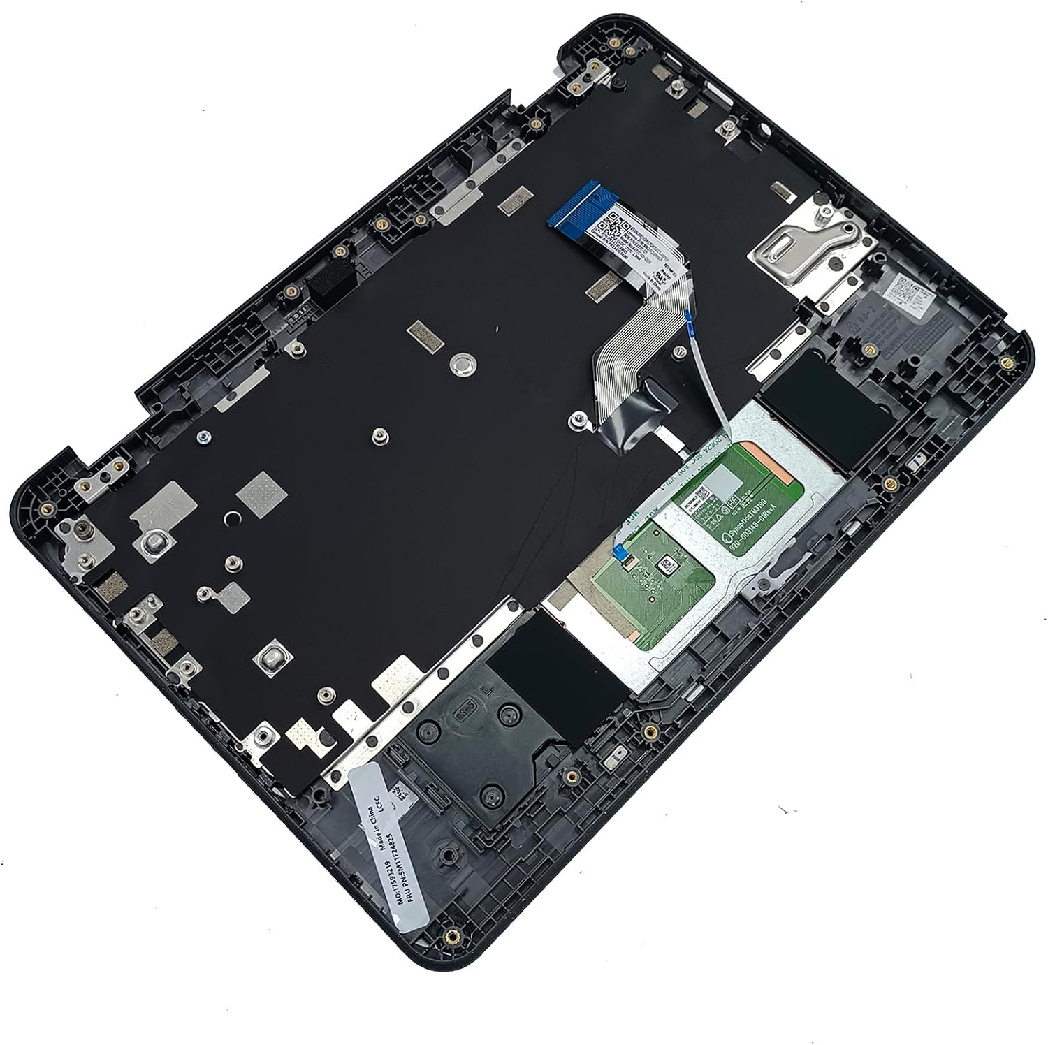Replacement for Lenovo 500e Chromebook Gen 3 82JB 82JC WLAN Laptop Upper Top Cover Case Palmrest US Keyboard Touchpad Assembly Part 5M11F24825