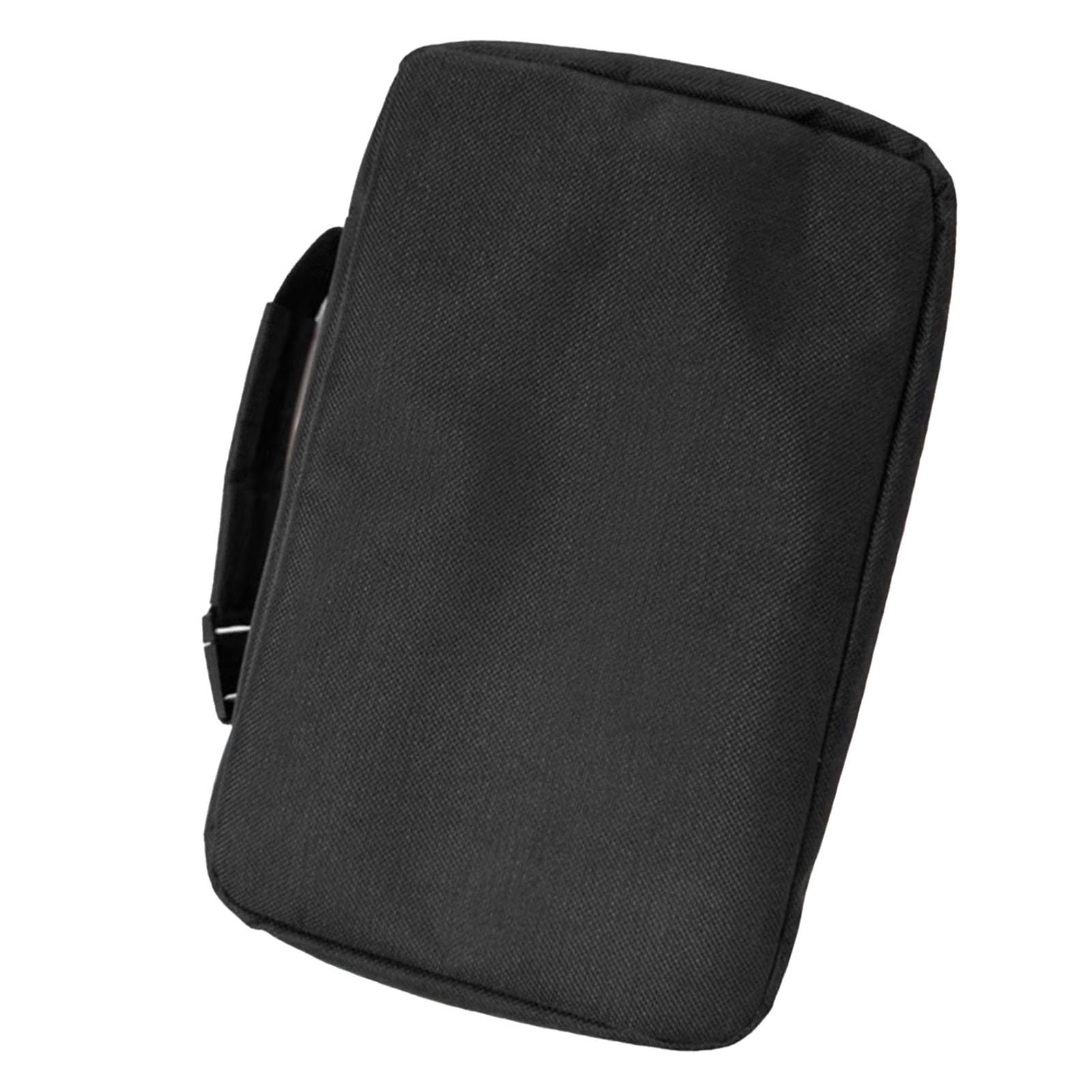 SIXRUN Borsa da Toilette da Viaggio Borsa da Toilette Sospesa in Tessuto Oxford 24 X 16 X 9 Cm Pieghevole Design a 3 Scomparti con Gancio Integrato Spazio Compatto per Viaggi di Lavoro Viaggi (BLACK)