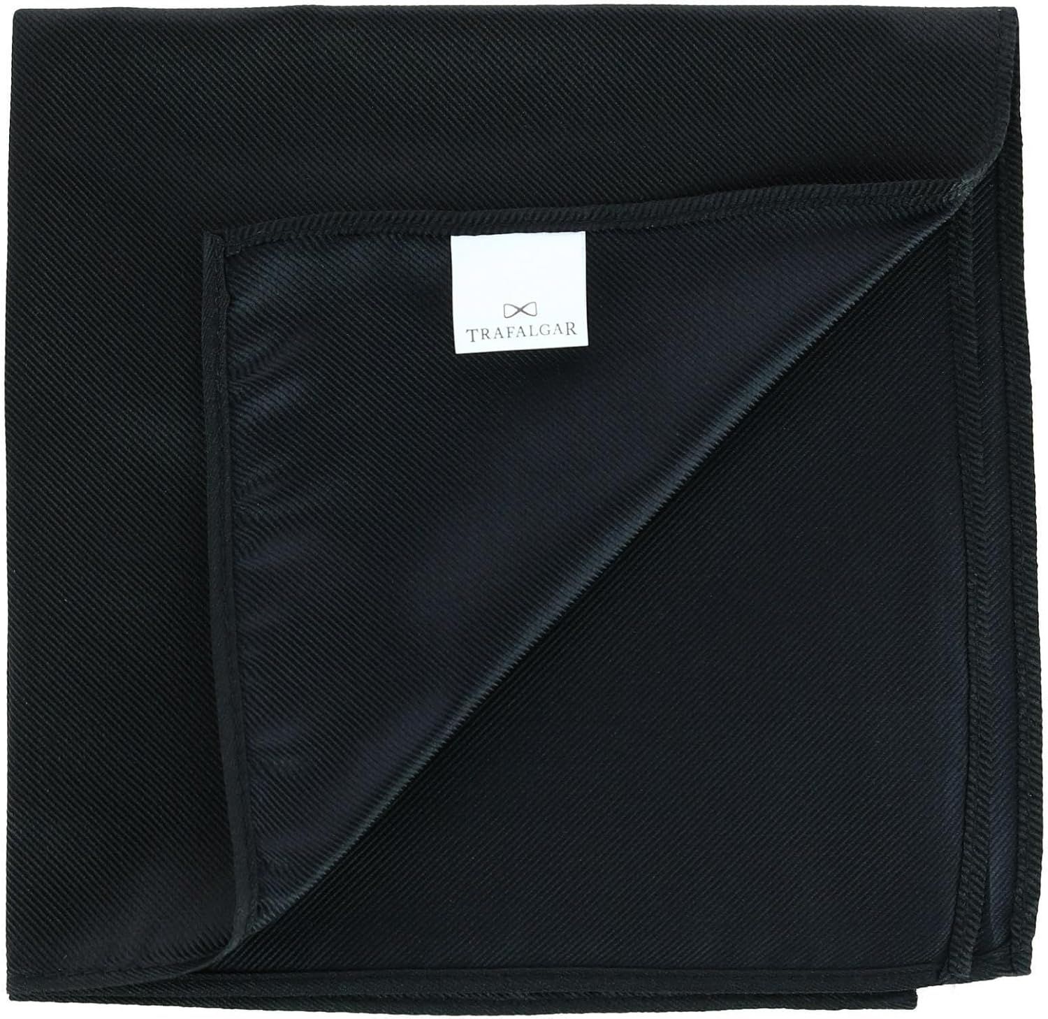 Trafalgar The Gatsby 12 inch Solid Silk Pocket Square Trio