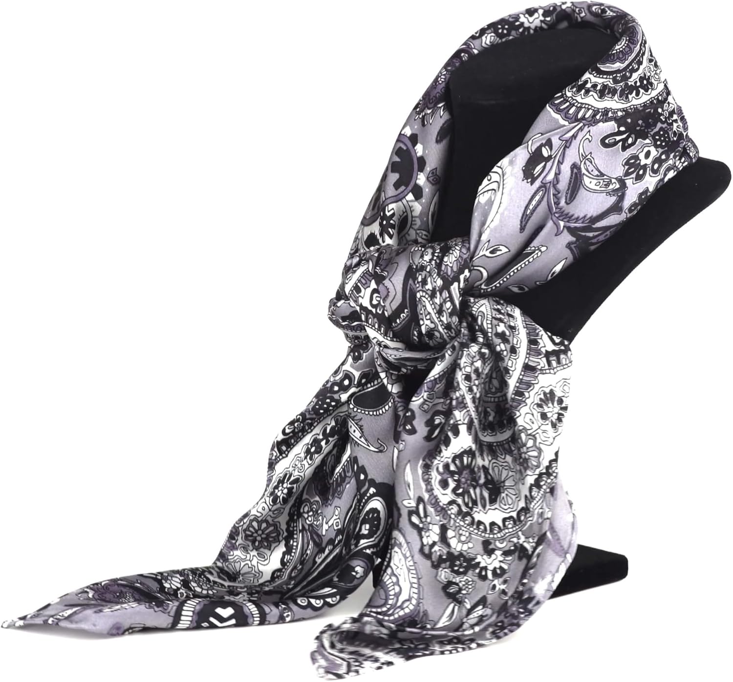M&F Western Products Silk Paisley Wild Rag, 33"x33"