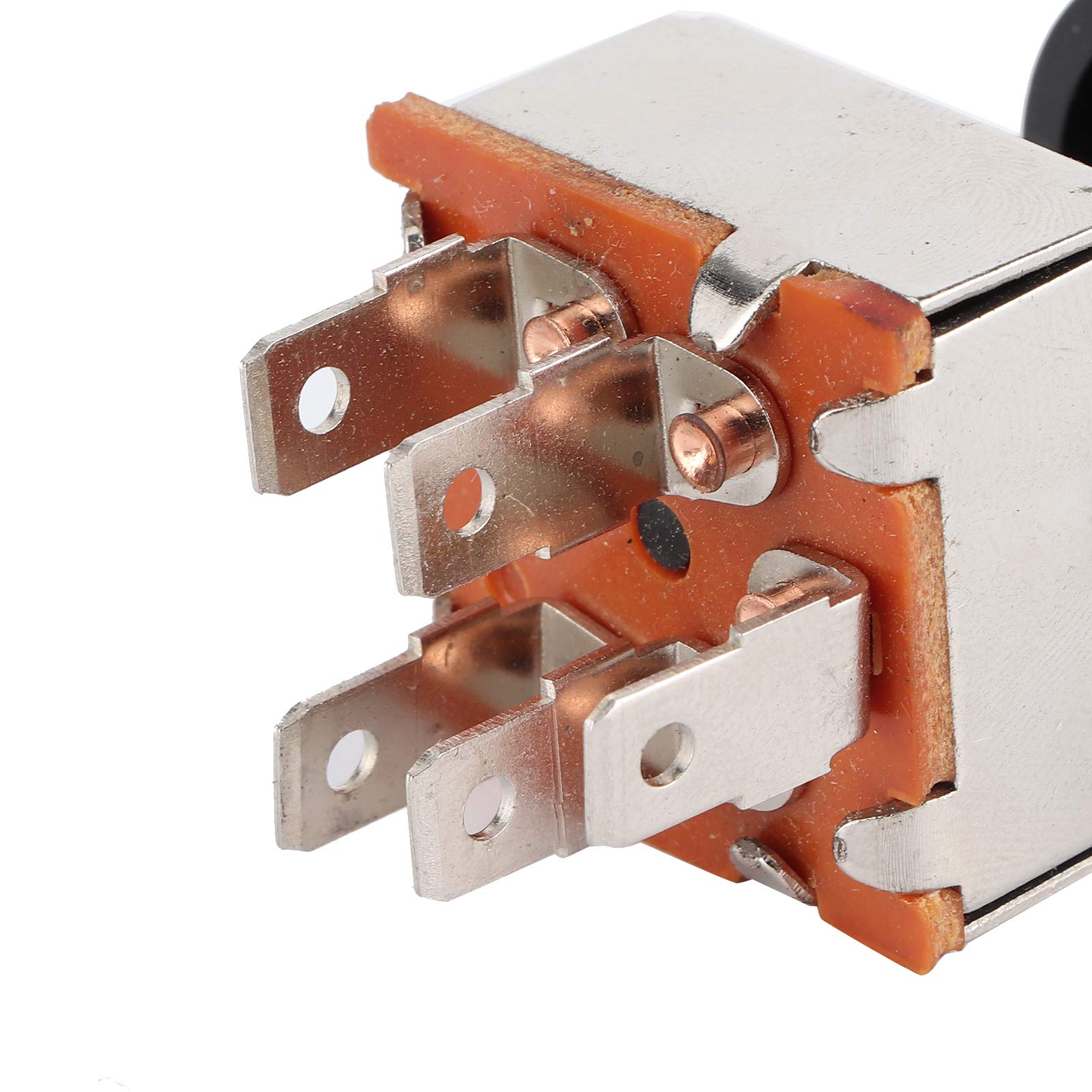 Interruttore rotante per ventola AC,Interruttore per ventola AC universale, 3 livelli per aria condizionata, girevole con pulsante in plastica per Honda 00091-31511 Delco 15-50180