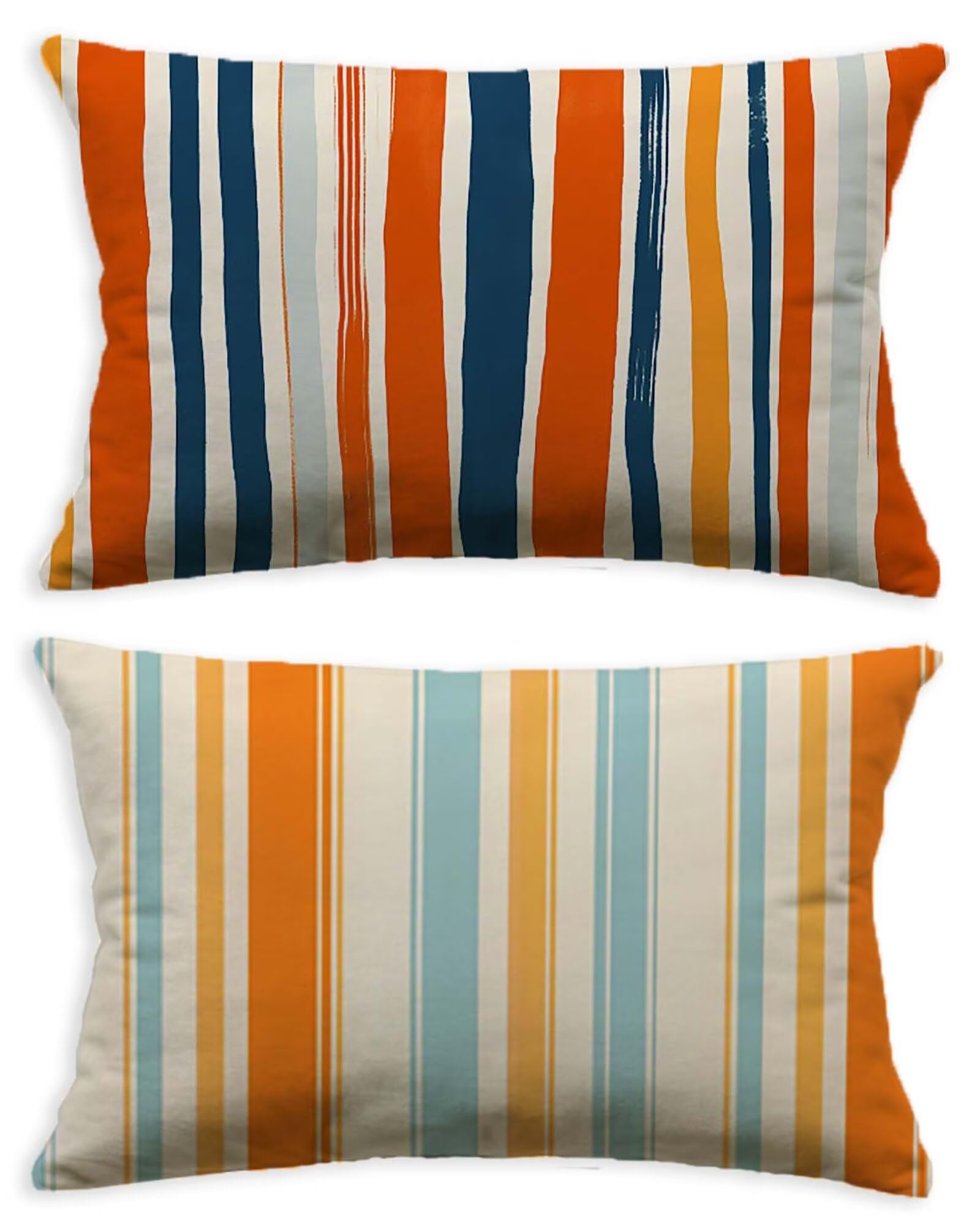 Housse de coussin 80x100 lot de 2 taie oreiller rectangulaire velours pour deco maison salon