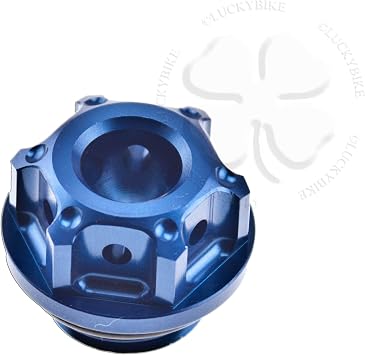 Blue CNC GP Engine Oil Cap CNC Aluminum Filler Lid For Honda CBR CB VTR VT Seal