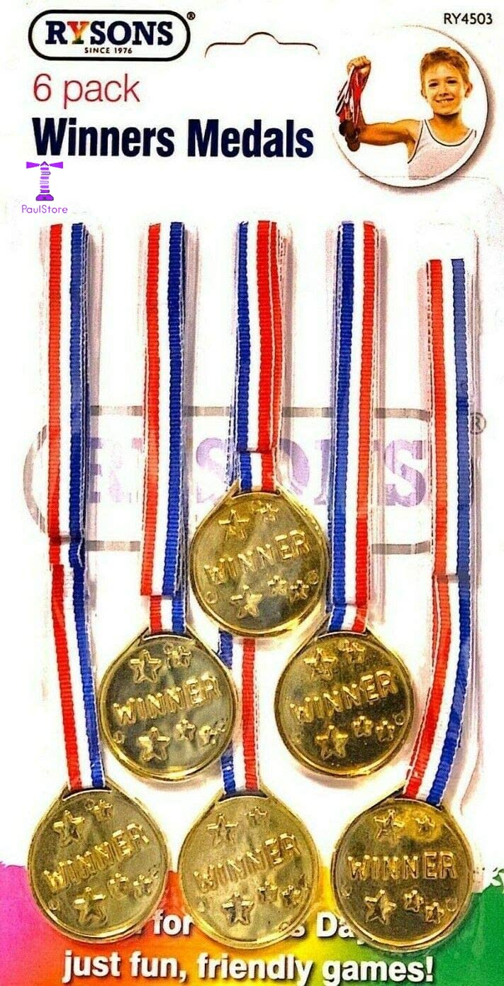 Medaglie d'oro per Bambini da 90 Pezzi, medaglie Premio in plastica