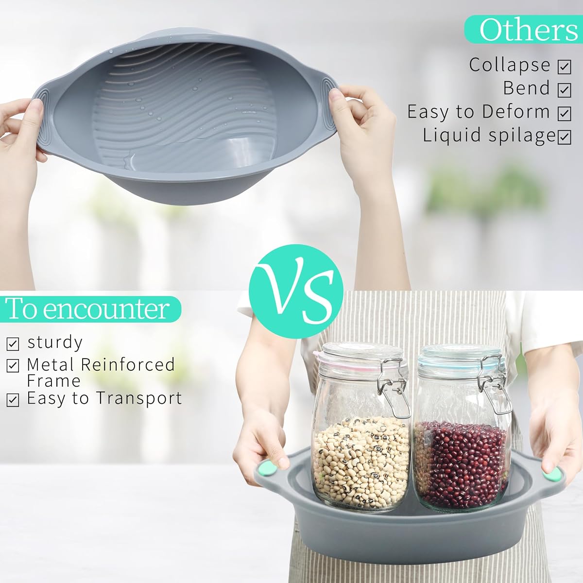 Gir 9-Inch Silicone Round Cake Pan view 3