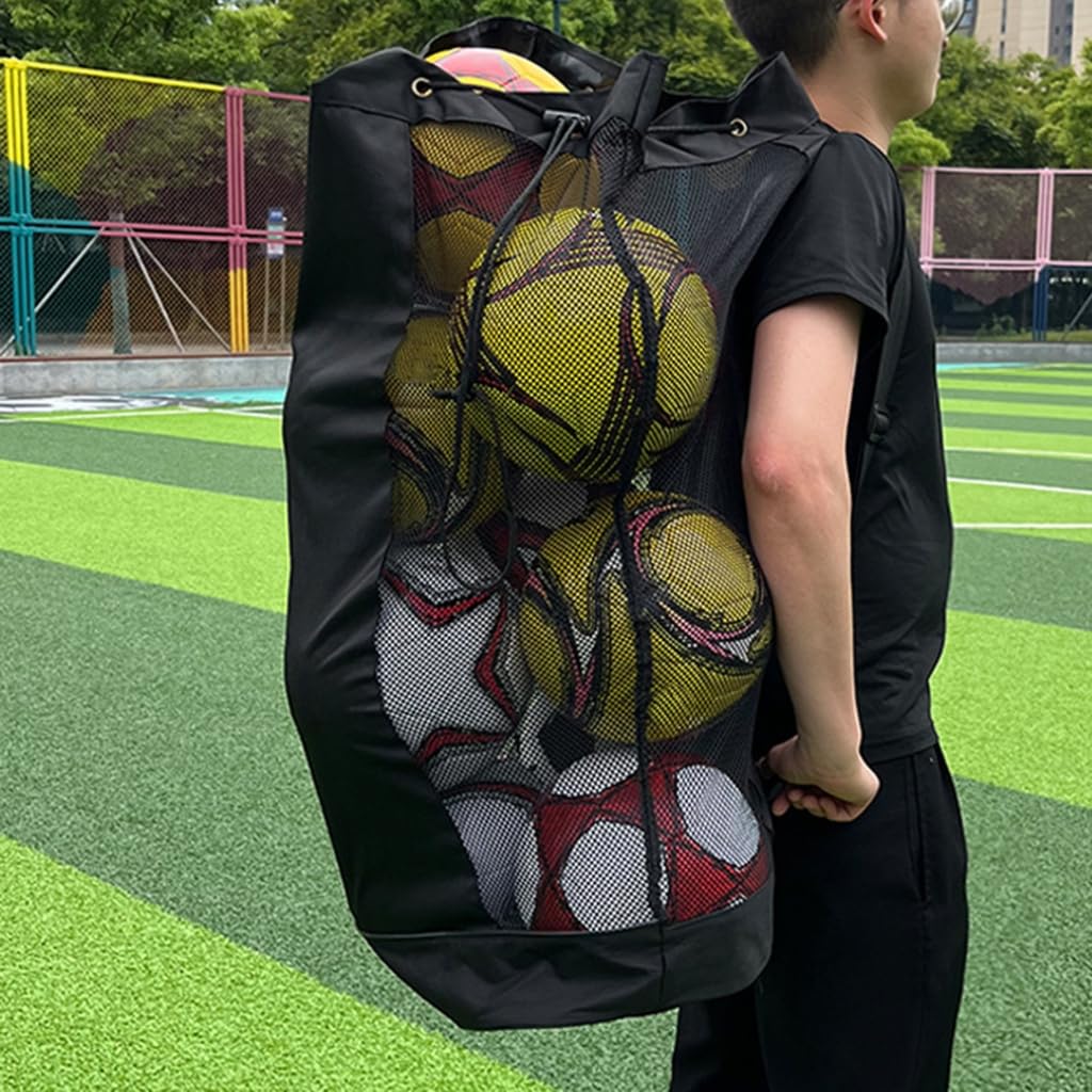 Bolsa de almacenamiento de fútbol, baloncesto, voleibol, gimnasio, bolsa de transporte de pelotas