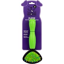 Wags & Wiggles Two-Sided Bristle and Straight Pin Brush For Small Dogs | Dog Brush For Long Haired Dogs FF9695