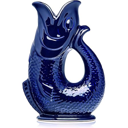 Carafe GurglePot lustré - Bleu cobalt main image 1