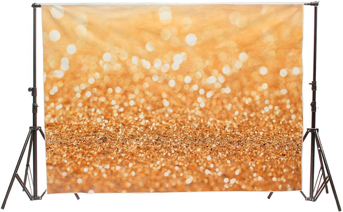 Studio Equipments Backdrops 7x5ft 2.1x1.5m Vinyl Golden