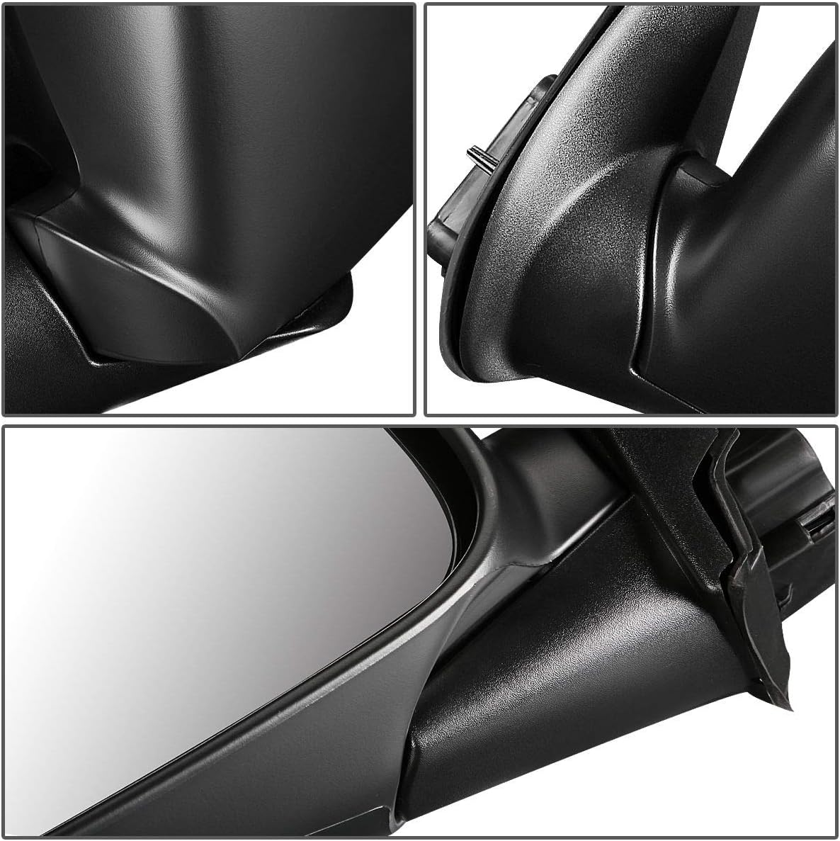 Auto Dynasty GM1320381 GM1321381 Pair OE Style Manual Side View Door Mirror Compatible with Colorado Canyon 09-12
