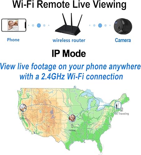 Miniatura 6 de W-B2 - Cámara de seguridad magnética 2K con tarjeta SD de 64 GB y almacenamiento en la nube, duración de la batería de 100 días, visión nocturna a