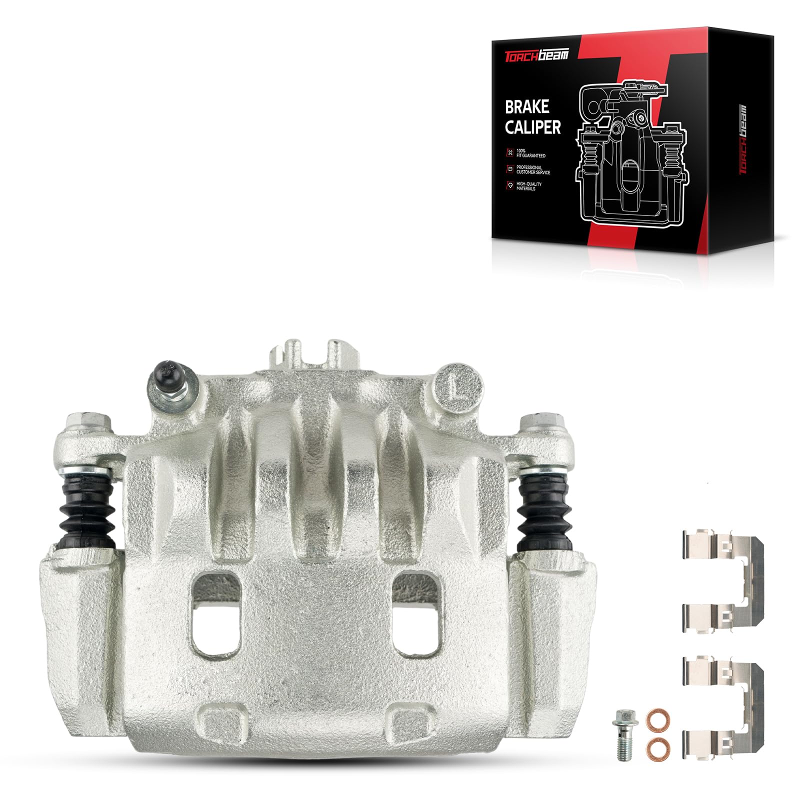 Torchbeam Front left Driver Side Brake Caliper For Subaru Saab for 2014-2018 Forester 2.5L, 2003-2013 Forester, 2010-2014 Outback 2.5L, 2002-2009 Outback, Disc Brake Caliper Assembly Replace# 19B2683B