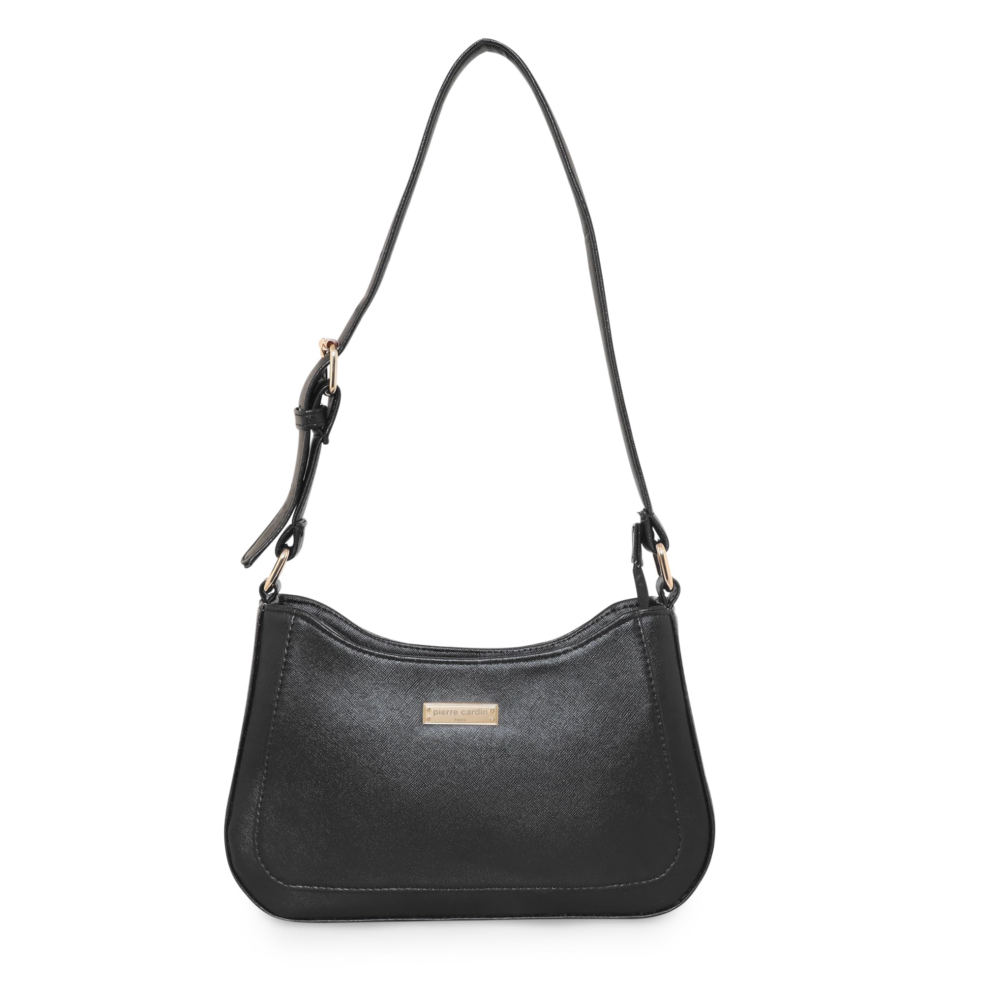 Pierre Cardin PU Leather Sling Bag for Women and Girls | Stylish Crossbody Bag For Women with Zipper & Adjustable Strap, Nude (B0CTH6HPC2) Amazon Price History, Amazon Price Tracker