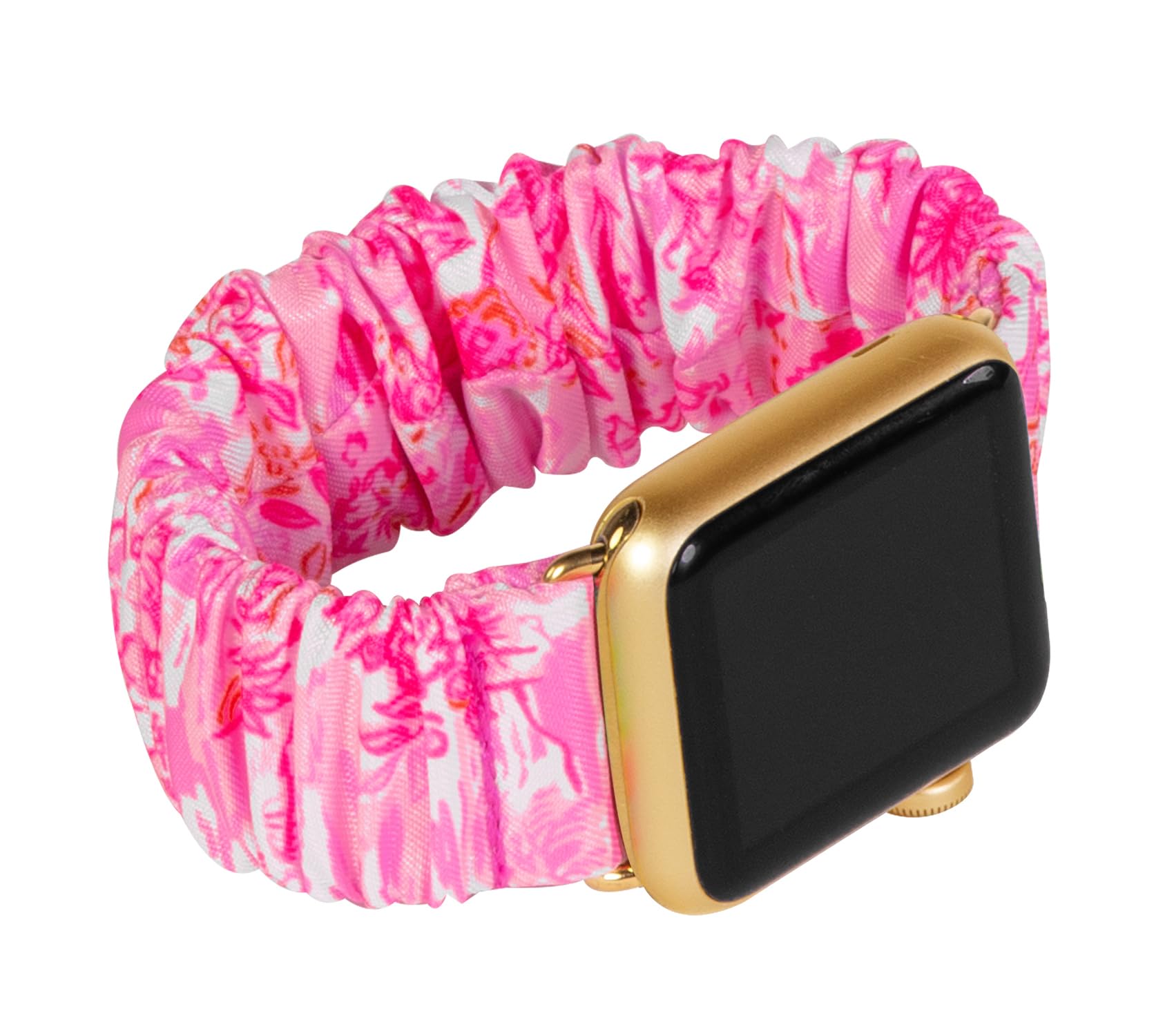 Lilly Pulitzer Scrunchie Band for Apple Watch Sized to Fit 38mm 40mm Smartwatches Compatible with Apple Watch Series
